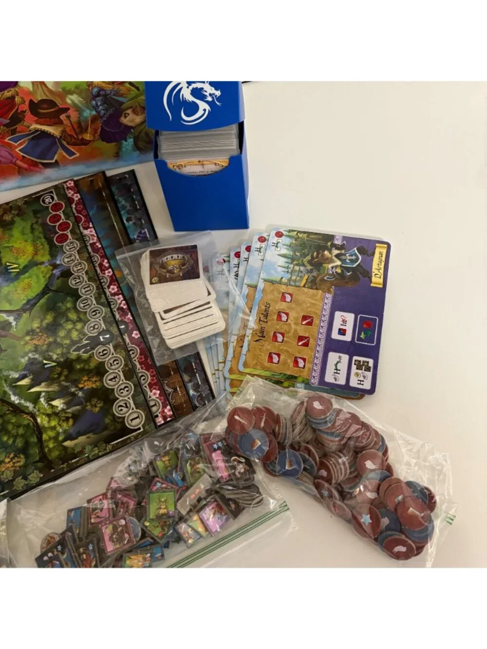 12 Realms Board Game Mage Company Party Fantasy Adventure 1-6 Players Ages 11+